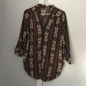 Yahada Aztec blouse
